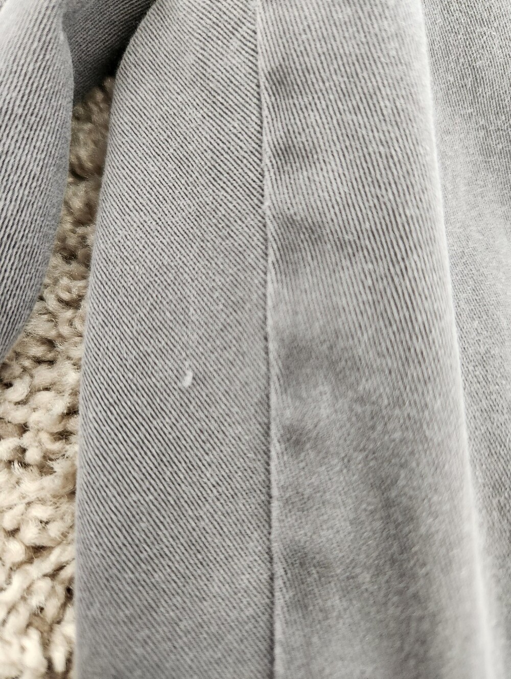Pilcro & The Letterpress Straight Hyphen Pant Gray Abstract Embroidered Size 27 - Picture 11 of 12